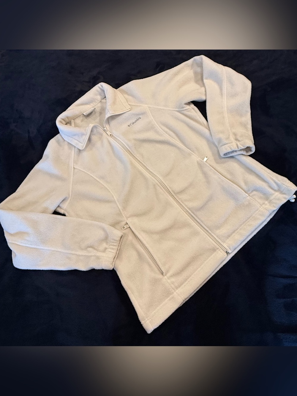 Columbia Women’s white Full-Zip Fleece Jacket